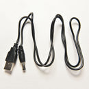 New Durable A Male To DC 5.5mm x 2.1mm Plug DC Power Supply Socket Cable Cord
