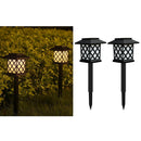 2pieces lawn lamp garden pathway lamp outdoor waterproof park garden lawn path