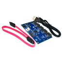 SATA Expansion Riser Card Board 1 to 5 Port SATA3.0 Multiplier Controller Module
