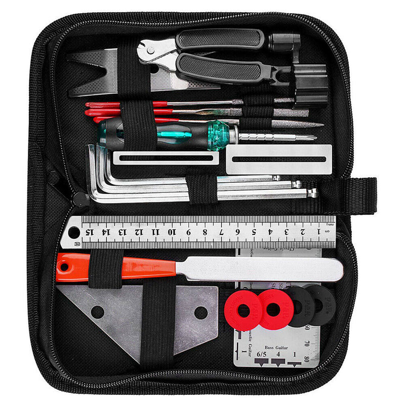 Portable Stainless Steel Guitar Cleaning and Maintenance tool set Newest Useful