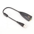 5H External USB Independent Sound Card 5Hv2 Headset Converter7.1Desktop Lap JR
