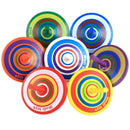 Wood Gyro Kids Toys Relief Stress Desktop Spinning Top Toys Gifts (Circle)