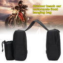 Motorcycle Tank Bag Portable ATV With Front Pockets Oxford Cloth Luggage Storage