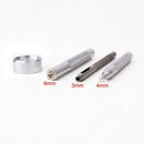 30pcs 15mm metal push button + fix tool for leather handbags Z5V4