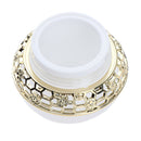 Low Profile 1 Oz Jar Acrylic Empty Cosmetic Containers for Sugar Scrub, Powder,