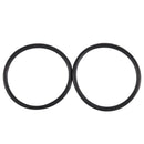 10 pieces 30mm x 2mm Rubber Sealing Discs Oil Filter O Rings black D4G5