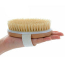 Wooden Bath Shower Back Brush Exfoliate Skin Scrub Soft Hair Hand Hemu  QIT