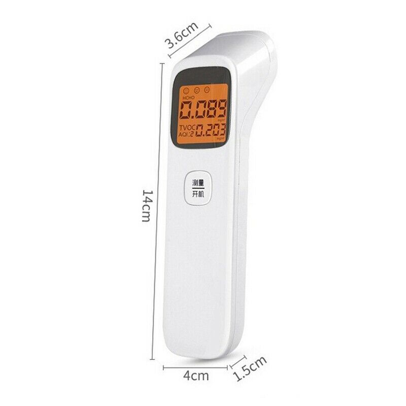 3-In-1 Digital Air Quality Detector Portable Formaldehyde Detector Aqi Hcho E9I2