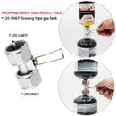 Propane Refill Adapter Gas Tank Disposable Cylinder For 1lb Tanks BBQ Grill