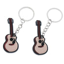 2 Pcs Guitar Keychain Key Chain Piano Key Chain Purse Bag Pendant B