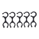 5X Outdoor Hiking Alpenstock Walking Stick Cane Two Poles Rod Connector Buckle3c