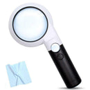 Magnifying Glass With 10 Dimmable Led Lights By Magdisc,5X 20X Handheld Mag L4I2