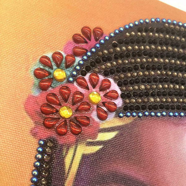 5D DIY Special Shaped Diamond Painting Girl Cross Stitch Mosaic Craft Kits