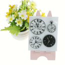 Clocks and watches transparent silicone clear rubber stamp cling diary decor  JR