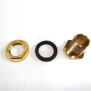2pcs 3/4" Soild Brass Water Tank Connector Bulkhead Tank Garden Fitting 2019
