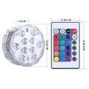 2018 LED Multi Color RGB Submersible Waterproof D 'Remote Control Light Bulb