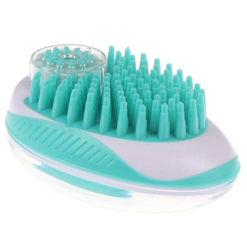 Dog Bath Brush Comb Silicone Pet Shower Hair Removal Comb Cleaning Groom-PNS Gw