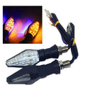 Indicator Motor Motorcycle Turn Signal LED Light Motorbike Steering Lamp  FRB