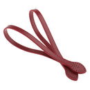 2x PU Leather Handle Handbag Shoulder Bag Accessories Short Strap Burgundy