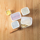 Plastic Refrigerator Fruit Crisper Microwave Oven Lunch Box Rectangular Sma