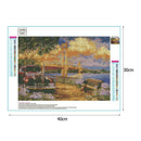 5D DIY Full Drill Diamond Painting Landscape Cross Stitch Embroidery Mosaic