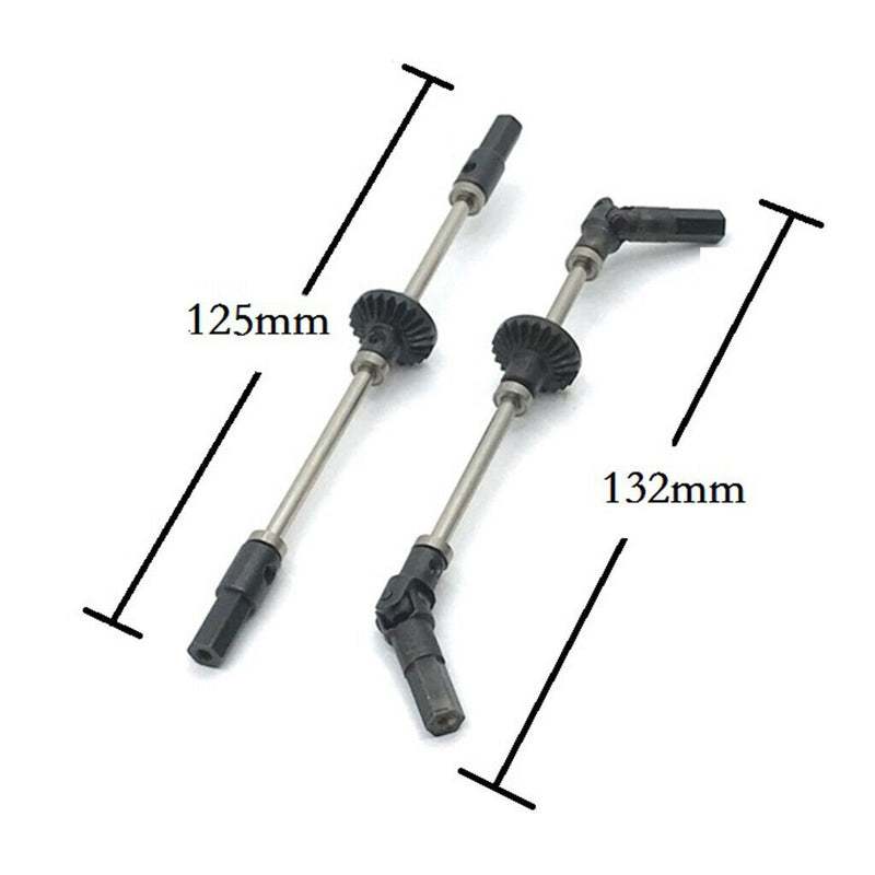 Metal Universal Front Rear Bridge Axle, Steering Hub, Metal Bearing Accessories