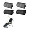 4Pcs Tessforest Head Cushion Headrest For Beach Garden Folding Recliner