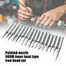 17pcs Rework Soldering Iron Tip Repair 900M Series Durable DIY For 936 Station