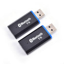 USB AUX Bluetooth 5.0 Receiver Mic Stereo Wireless Adapter for Handsfree Ca C Ew
