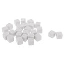 25 Pieces Standard Size Blank Dice D6 Six Sided Dungeons & Dragon RPG Party