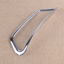 2Pcs Chrome Rear Tail Fog Light Lamp Cover Trim Fit for Jeep Cherokee 2019 New