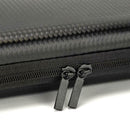 Black Zipper Pencil Case EVA Stationery Pouch Makeup Earphone Storage Bags