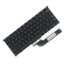 US Layout Replacement Laptop Keyboard Glossy Black Frame for ASUS Chromebook