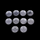 26.5mm 10Pcs Empty Round Aluminium Cases Pans for  Eyeshadow   Z