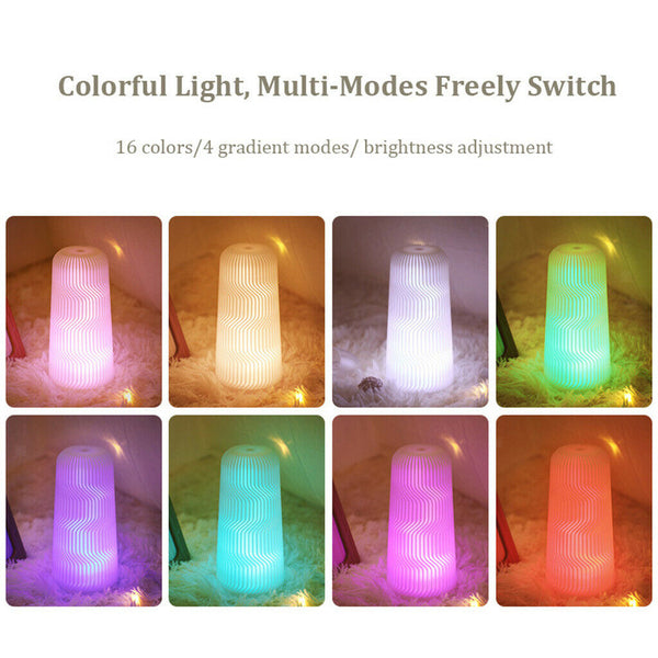 Printing Touch Control Night Light Table Bedside Lamp 3