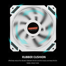 4Pin CPU Cooler Computer Accessories Addressable RGB PWM Cooling Fan for PC Case