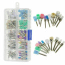 100Pcs White Dental Nylon Point head Polishing Brush s Burs Angle Contra La C3N7