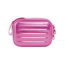 12 Grids Macaron Essential Oil Storage Bag Portable Dividers Box (Rose Red) A