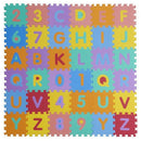 36pcs 16*16cm Alphabet Number EVA Puzzle Foam Floor Mats Kids Safe Play Tiles