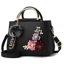 Flowers Women's Tote Leather Clutch Bag Small Ladies Handbags Women Messeng