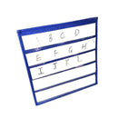 Desktop Pocket Charts Teaching Double-sideds Self-standing Foladble Hot Por D7W0