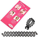 Lady French Hair Braiding Tool Braider Roller Hook With Magic Hair Twist St Z8S5