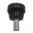 Plastic IBC TANK ADAPTER 3.2" Fine Thread Input x 1" Output Tank Connector