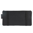 Car Sun Visor Organizer Holder Bag with Zipper for Glasses Phone (Black)