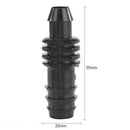 15pcs Garden Irrigation Straight Barbed Hose 16mm Connector Watering Joints