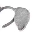 Elephant Animal Set Zoo Farm Jungle Safari Headband Ears Bow Tail Fancy Dress Hn