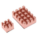 4X/set Metal Copper Heatsink Passive Cooling Pad Radiator for Raspberry Pi 4B OZ