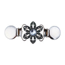 Retro Shawl Clips with Chain - Pack of 4 - Cardigan Shrug Sweater Clips Clasp,