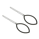 Women's Metal Leaf Shaped Straight Hair Clip