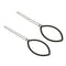 Women's Metal Leaf Shaped Straight Hair Clip